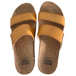 Reef Womens Size 8M Shoes Strappy Chunky Y2K Platform Sandals Cushion Vista Hi